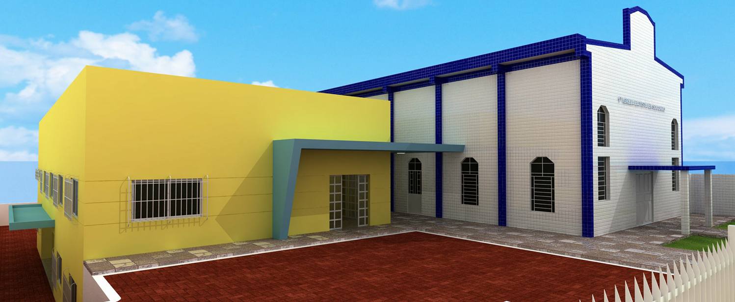 Contrução do Prédio de Educação Religiosa